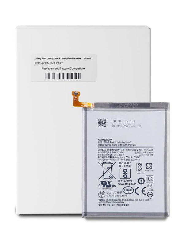Bateria original para Samsung Galaxy M21 (M215F / 2020) M30s (M307 / 2019)