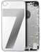 Tapa trasera para iPhone 7 (Plata)