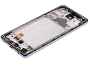 Pantalla OLED con marco para Samsung A72 (A725 / 2021)