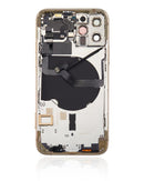 Tapa trasera para iPhone 12 Pro (Version US) sin logo (Dorado)