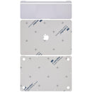 Skin 4en1 (Superior, Inferior, Teclado, Reposamanos) para MacBook Air 13" Retina (A2179 / Principios de 2020) (Plata)