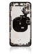 Tapa trasera para iPhone XS Max con componentes pequenos pre-instalados (Usado, Original, Grado B) (Gris Espacial)