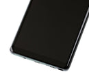 Pantalla OLED con marco para Samsung Galaxy Note 8 (Original usada: Grado B/C) (Negro Medianoche)