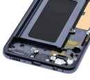 Pantalla OLED para Samsung Galaxy S10E con marco (original) (Negro Prisma)