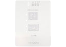 Plantilla de Reballing para CPU L23 iPhone A8-A16 BGA Reparacion