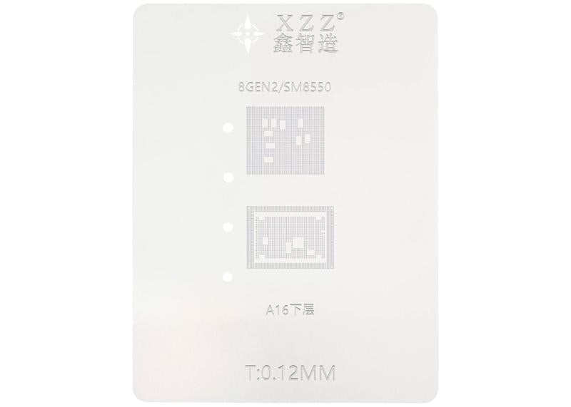 Plantilla de Reballing para CPU L23 iPhone A8-A16 BGA Reparacion