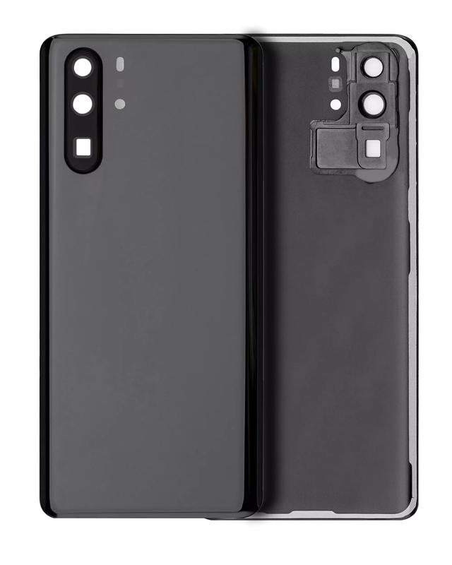 Tapa trasera con lente de camara para Huawei P30 Pro (Negro)