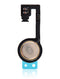Cable flex del boton de inicio para iPhone 4S (Negro)