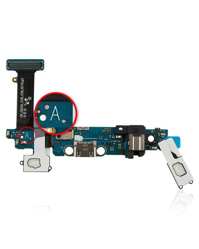 Puerto de carga para Samsung Galaxy S6 (G920A / G920W8)