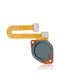 Lector de huella digital con cable flex para Motorola Moto G9 Power (XT2091 / 2020) (Metallic Sage)
