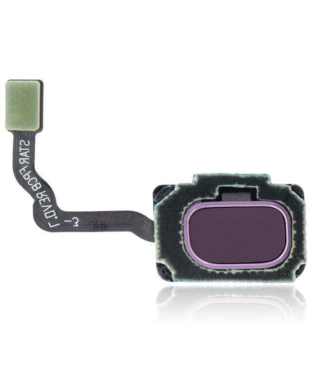 Lector de huella digital con cable flex para Samsung Galaxy S9 / S9 Plus (Lila)