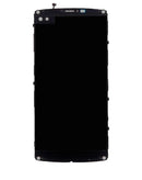 Pantalla LCD con marco para LG V10 (Reacondicionada) Negro