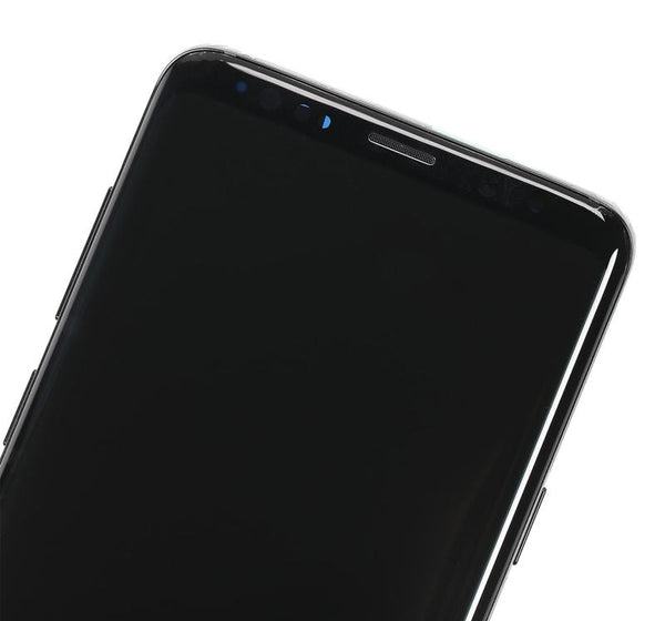 Pantalla OLED para Samsung Galaxy S9 Plus con marco (Original) (Gris)