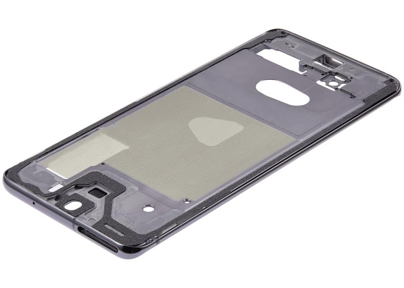 Marco intermedio para Samsung Galaxy S20 5G (solo marco Verizon 5G UW) (Gris Cosmico)