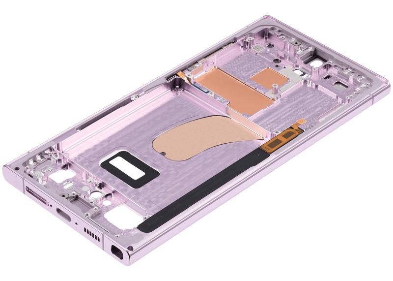Marco intermedio para Samsung Galaxy S23 Ultra 5G Lavanda