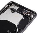 Tapa trasera para iPhone 8 Plus con componentes pequenos preinstalados (Gris Espacial)