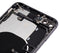 Tapa trasera para iPhone 8 Plus con componentes pequenos preinstalados (Gris Espacial)