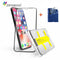 ZIFRIEND Vidrio templado 9H + Vidrio templado de camara ultra transparente con kit de facil instacion IPHONE 12