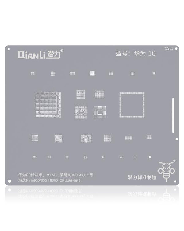 Stencil Bumblebee (QS61) para Huawei P9 / Mate 8 / Honor 8 / V8 (Kirin 950/955) CPU Serie Universal (Qianli)