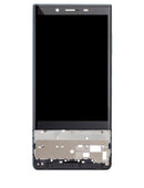 Pantalla LCD con marco para BlackBerry KEY2 LE / Lite (BBE100 Series) Slate