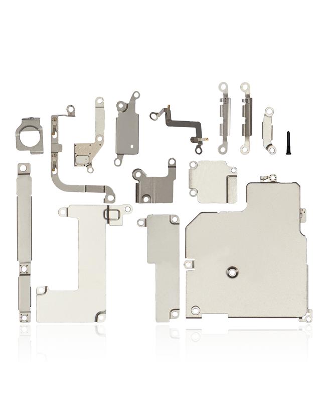 Juego completo de soportes metalicos pequenos para iPhone 13 Pro Max