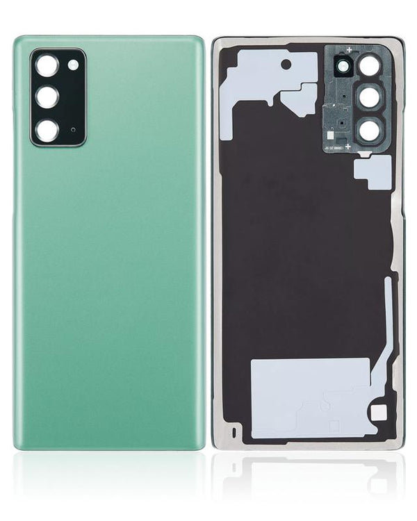 Tapa trasera con lente de camara para Samsung Galaxy Note 20 5G Verde Mistico