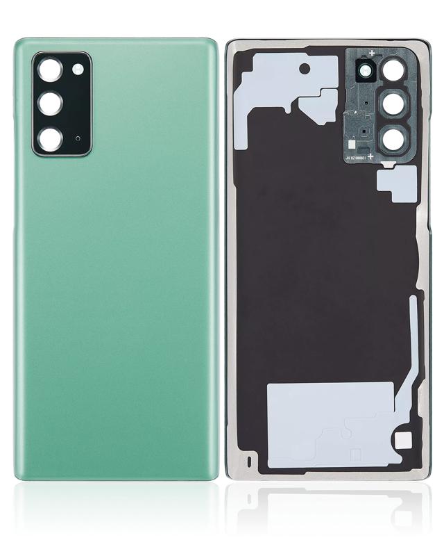 Tapa trasera con lente de camara para Samsung Galaxy Note 20 5G Verde Mistico