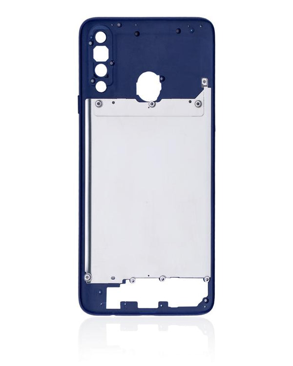 Carcasa media para Samsung Galaxy A20S (Azul)