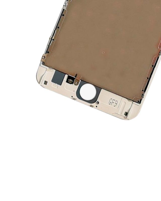 Pantalla LCD para iPhone 6S Plus con placa de metal (Blanco)