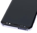 Pantalla OLED para Samsung Galaxy S8 con marco (Reacondicionada) (Gris / Violeta)
