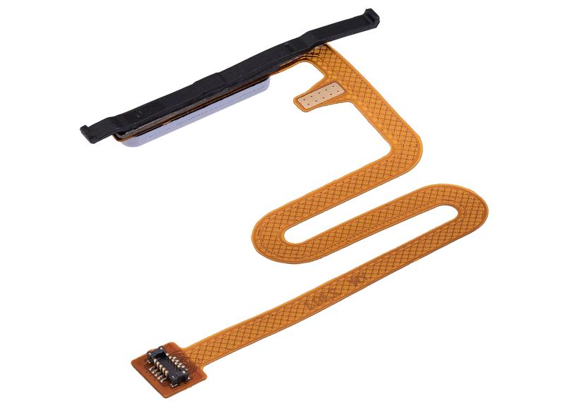 Lector de huella digital con cable flexible para Samsung Galaxy A14 (Plata)