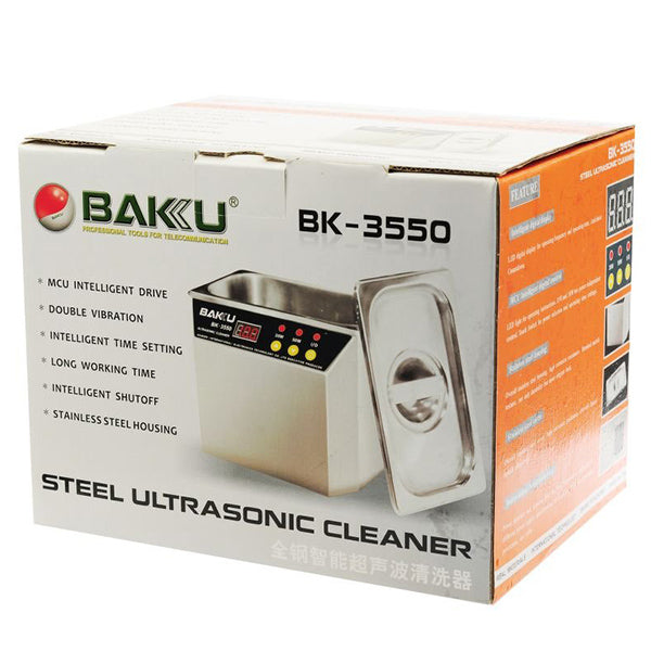 Lavadora Ultrasonica Baku 3550, 800 ML.