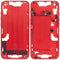 Carcasa intermedia con botones de encendido y volumen para iPhone 14 (Version US) (Rojo)