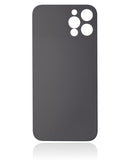 Tapa trasera con adhesivo 3M para iPhone 12 Pro (Sin logo / Agujero grande para camara) (Azul Pacifico)