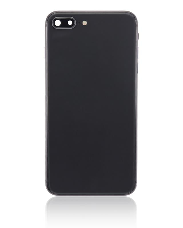 Tapa trasera para iPhone 8 Plus con componentes pequenos preinstalados (Gris Espacial)