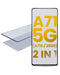 Vidrio frontal 2 en 1 con OCA pre-instalado para Samsung Galaxy A71 5G