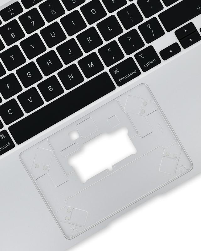 Carcasa superior con teclado para MacBook Air 13" Retina (A2179 / Early 2020) (Ingles EE.UU) (Plata)