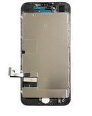 Pantalla LCD para iPhone 8 / SE (2020 / 2022) con placa de acero (Negro)
