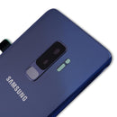 Tapa trasera con lente de camara para Samsung Galaxy S9 Plus (Original) (Azul Coral)
