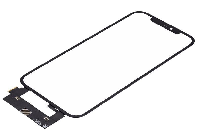 4 en 1 con marco incluido (Cristal frontal + OCA + Tacto corto + OCA preinstalado) para iPhone 12 Pro Max