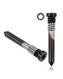 Tornillos inferiores para iPhone 15 / 15 Plus / 15 Pro / 15 Pro Max (Titanio Negro) (Paquete de 100)