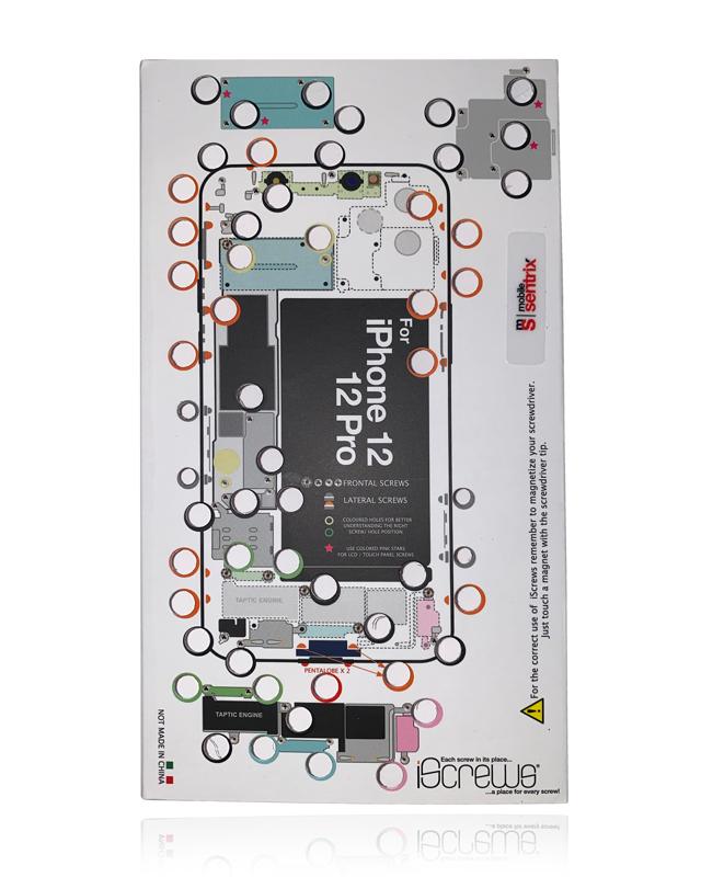 Alfombrilla de posicion de tornillos para iPhone 12 / 12 Pro
