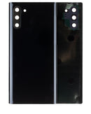 Tapa trasera con lente de camara para Samsung Galaxy Note 10 (original) (Negro Aura)