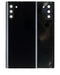 Tapa trasera con lente de camara para Samsung Galaxy Note 10 (original) (Negro Aura)