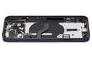 Tapa trasera para iPhone 12 Mini con componentes pequeños pre-instalados (Versión Internacional, Negro)