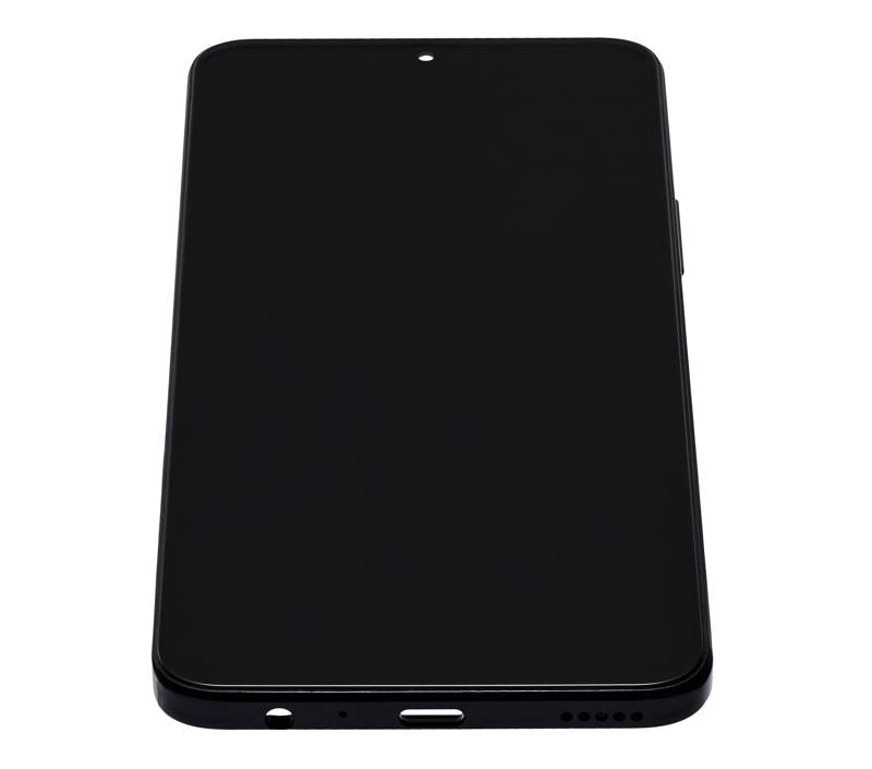 Pantalla LCD con marco para Honor X30i / Honor X8 (Reacondicionada) (Negro)