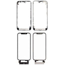 4 en 1 con marco incluido (Cristal frontal + OCA + Tacto corto + OCA preinstalado) para iPhone 12 Pro Max