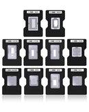Kit de plantillas para Reballing BGA CPU 10 en 1 para MacBooks