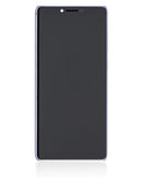 Pantalla LCD con marco para Coolpad Legacy 2019 (Plata)