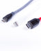 Guia de cable con manga de torsion y 3 cables Anker USB (Micro USB, Lightning, USB-C)